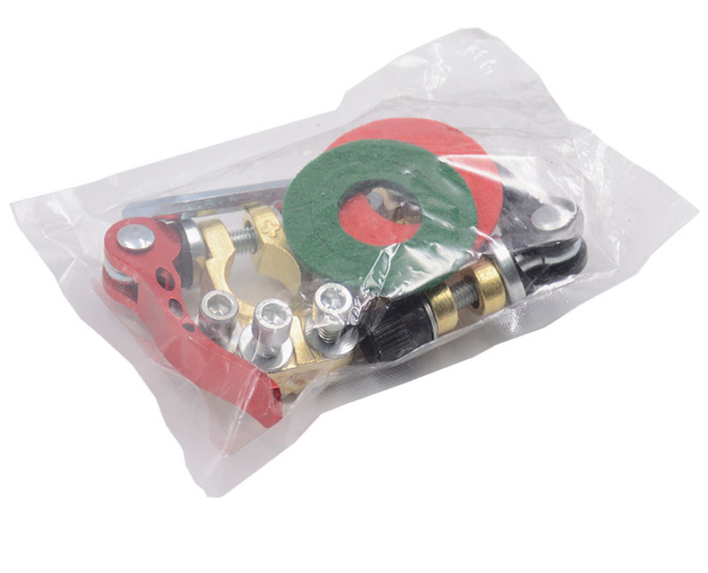 Car battery pile head suit sheathed battery connector battery clip battery terminal porous wiring clip