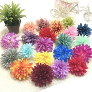 Realistic hair accessory, headband, hat, decorative flowers, 7cm, DIY