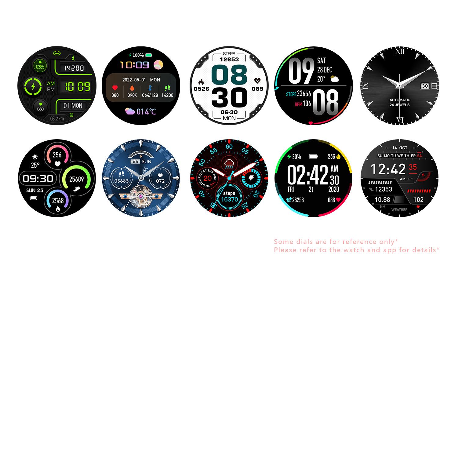 Smartwatch G98 AMOLED HD-Bildschirm Bluetooth Anruf Blutsauerstoff_voghion.com