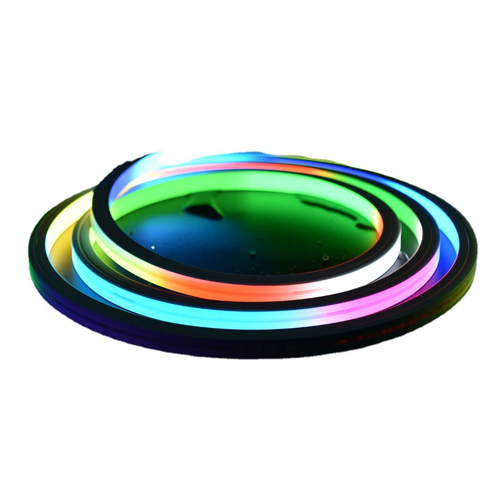 RGB ленты, цветные, смена цвета, без точек, DC24V, стабильное качество, COB-линии света для развлекательных заведений
