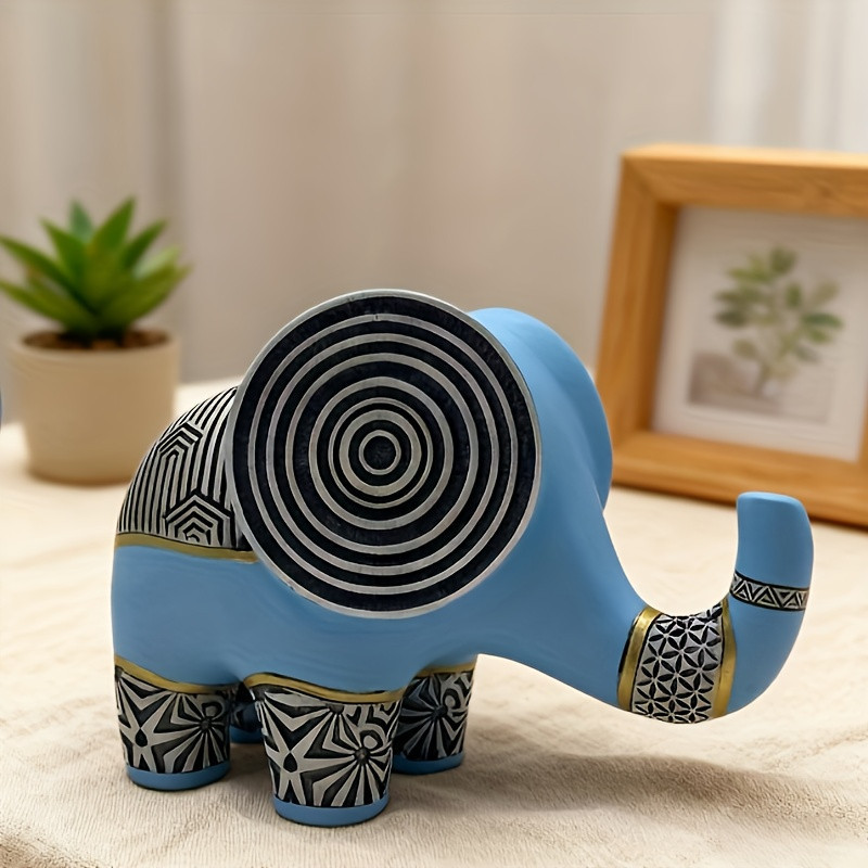 Home Decor Items, Abstract Style, Simple Elephant Design, Handmade, Ready Stock, Hotel Decoration, Available for Wholesale, Cross-Border