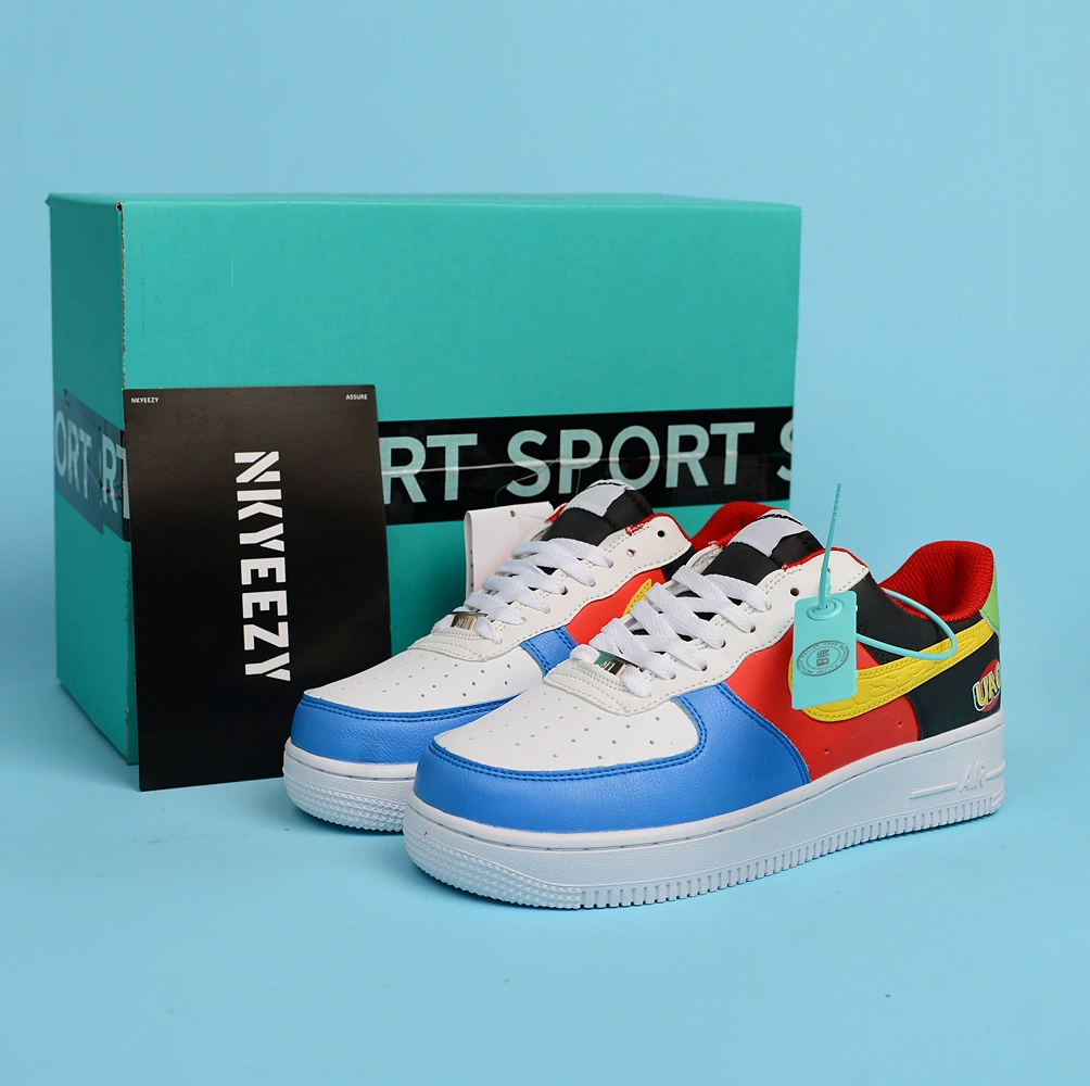 Кроссовки низкого верха (Nike Air Force 1), унисекс, розовый, EU 36–45, несколько цветовых вариантов