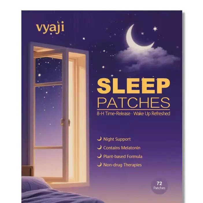 Hatmeo Sleep Patches,60 片装睡眠贴 全天深度睡眠贴