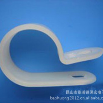 R型线夹尼龙阻燃94V2固定器配空调管办公室塑料CC系列固定线扣