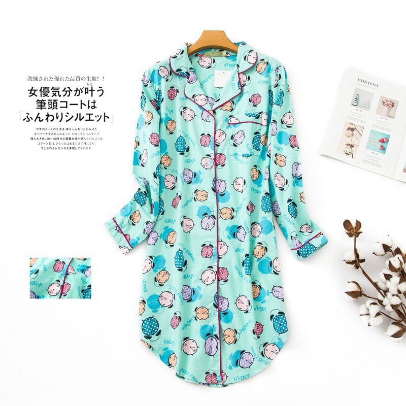 Q绿-闹钟-绒布裙