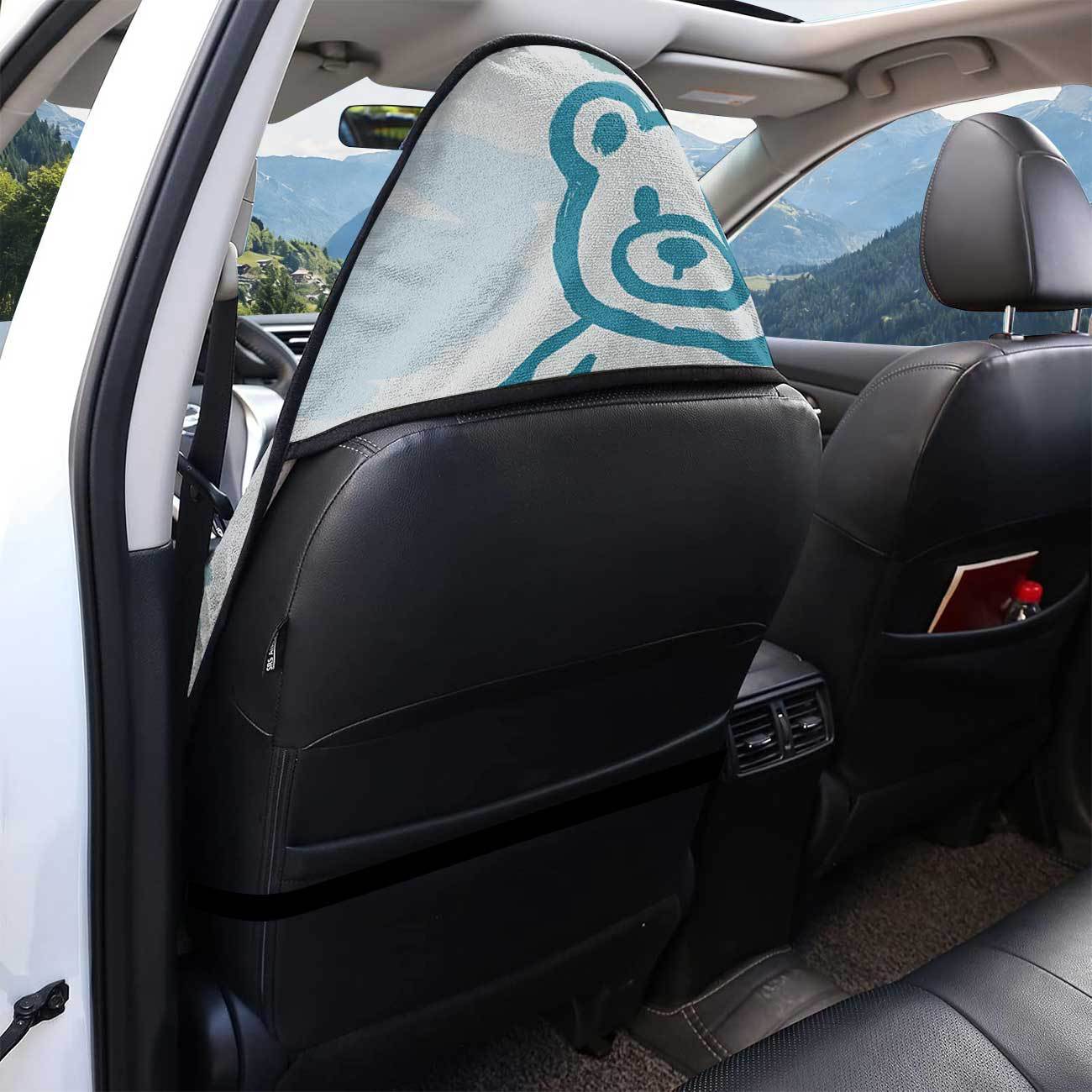 Car seat towel cover front seat protector suitable for gym and exercise, universal for all seasons, car use 44