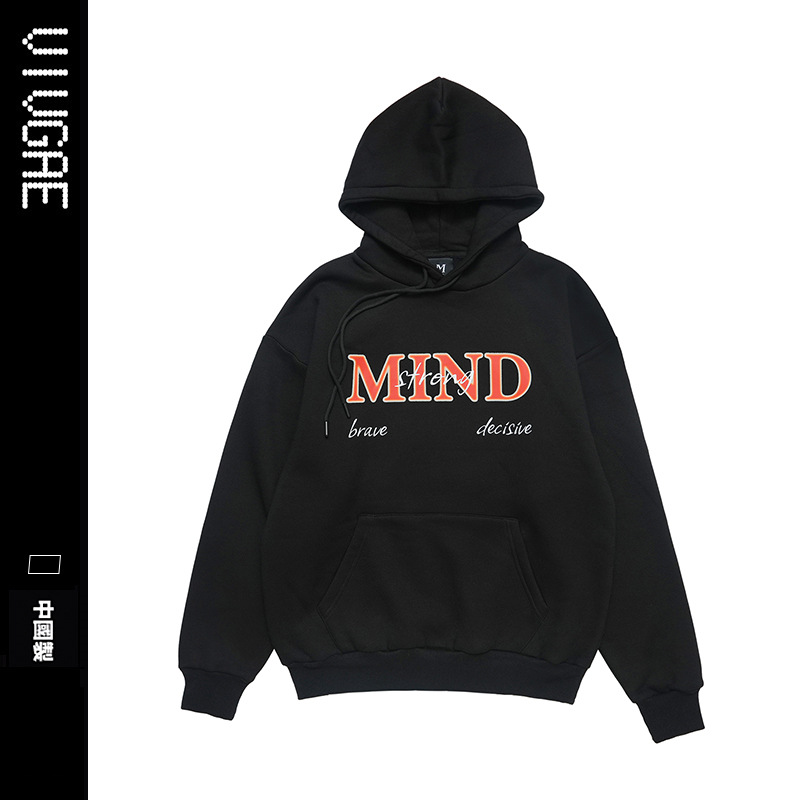 Long-sleeve with hood hip-hop style
