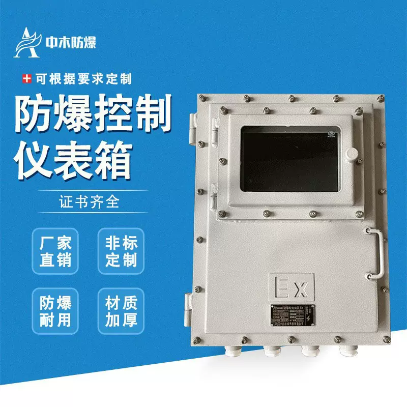 防爆仪表配电箱控制箱配电柜带按键防爆箱/变频器防爆控制按钮箱