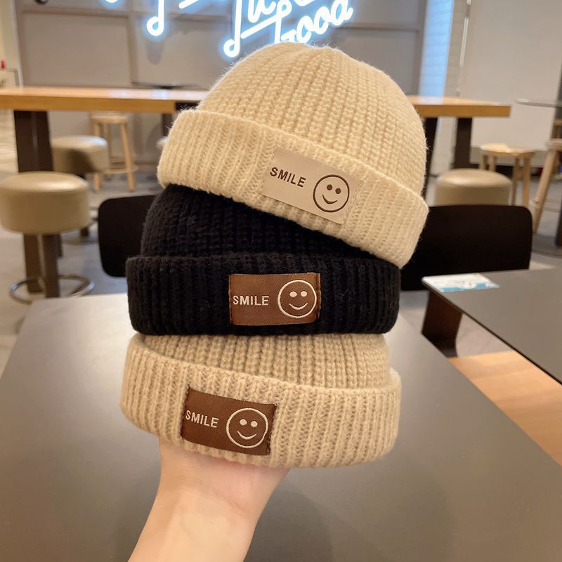 Children's demi-season woolen spring hat for men and women