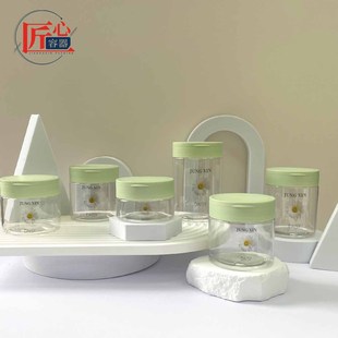 Customized Pet 100Ml-350Ml Face Cream Bottle, Cream Bottle, Flip-Top Bottle, Wide-Mouth Bottle, Scrub Bottle, Dispensing Bottle