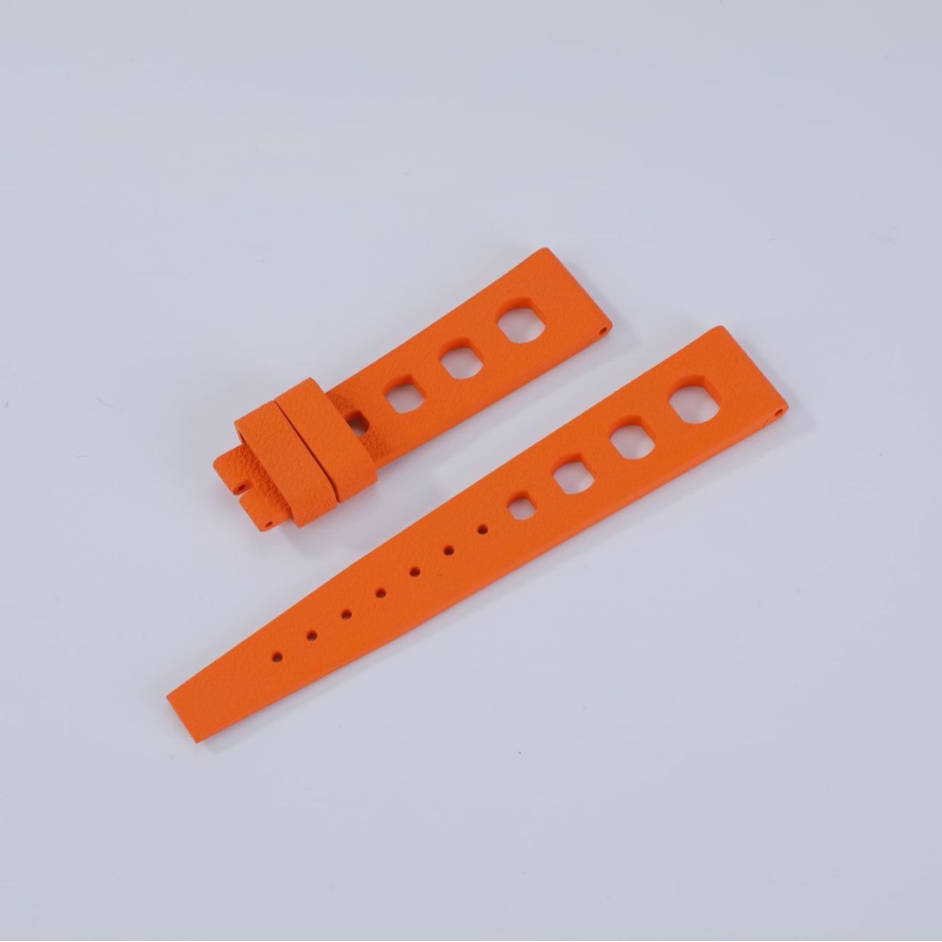 불소 고무 스트랩 20MM 고급 불소 고무 20MM 공장 직접 판매 불소 고무 스트랩 퀵 릴리스 원시 귀 20