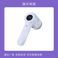 国境を越えた多機能電動清潔ブラシ食器ブラシ鍋ブラシ靴液晶デジタル表示2速四合一台所清潔ブラシ