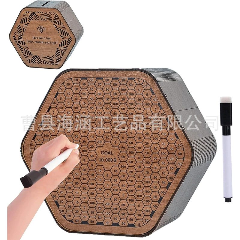 Трансграничная деревянная коробка для хранения для взрослых из цельного дерева