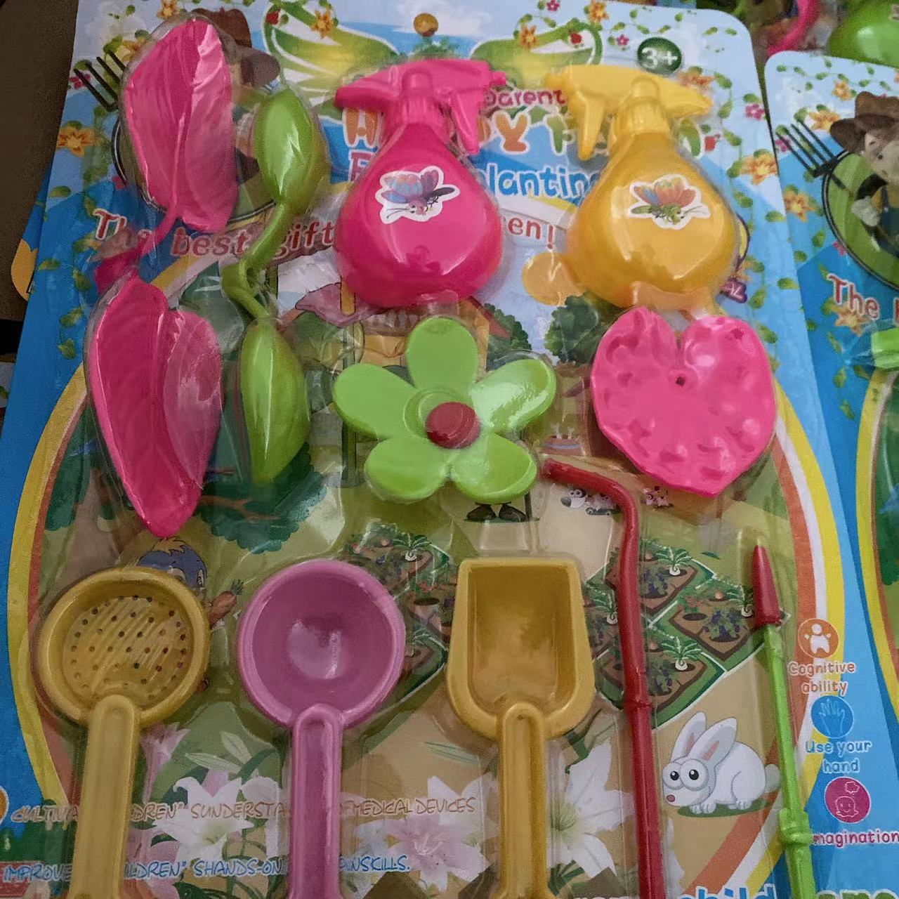 Jugar casa juguetes juego juguetes educativos pala jardín traje simulación plantación de flores y flores en crecimiento juego casa niños