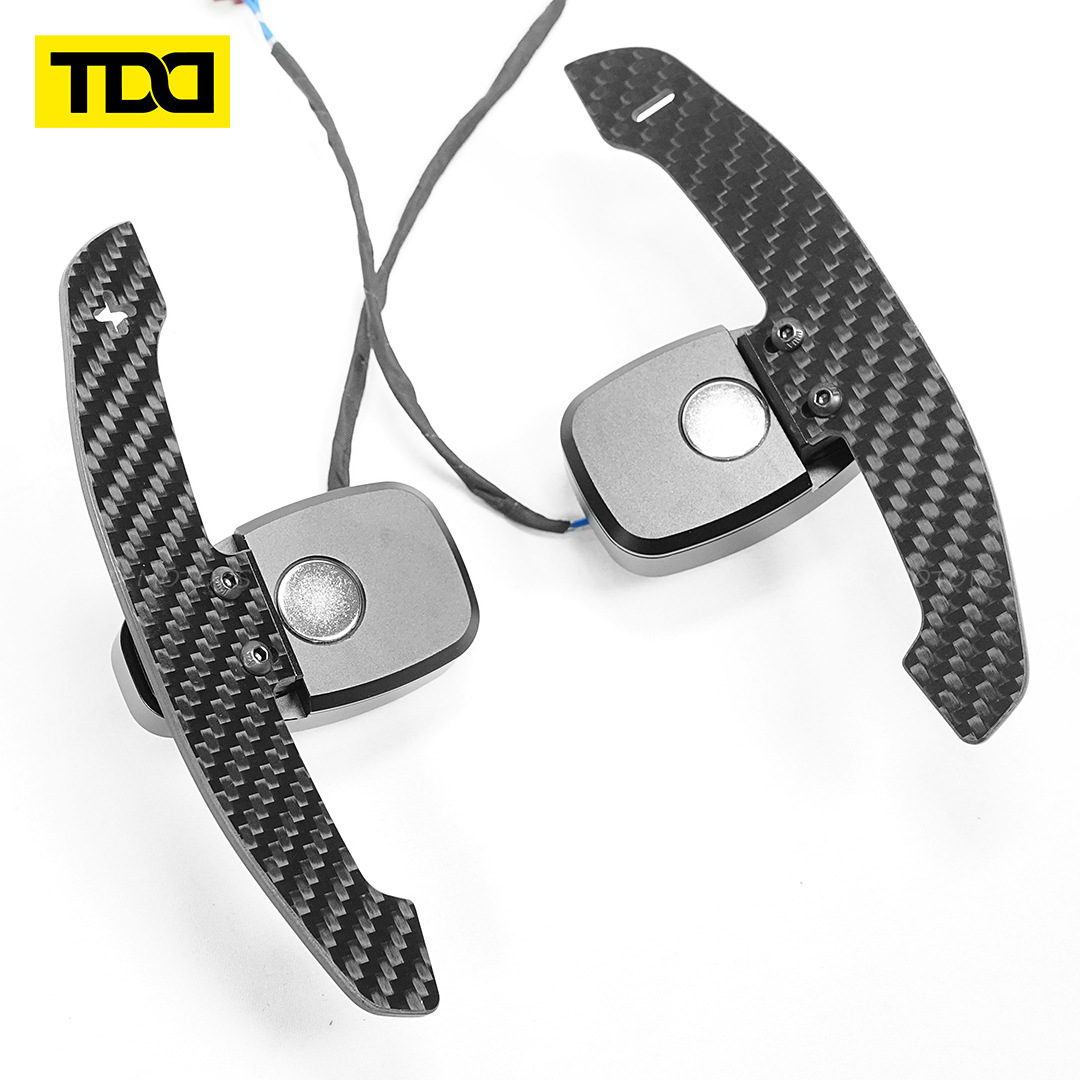 Real carbon fiber magnetic shift paddles are suitable for Toyota 86, Subaru BRZ, Lexus IS, NX, RC