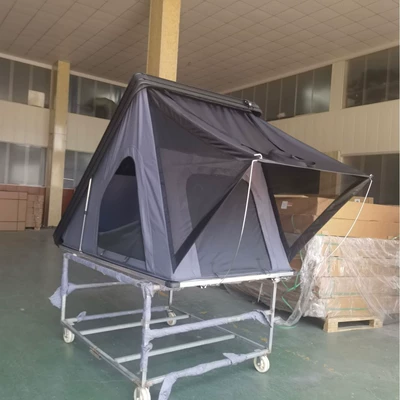 New Diamond-Shaped Tent Cross-Border Specially Designed for Suv Roof Car Tent Self-Driving Tour Outdoor Camping Style Aluminum Alloy Tent (Avtomobil dam çadırları)