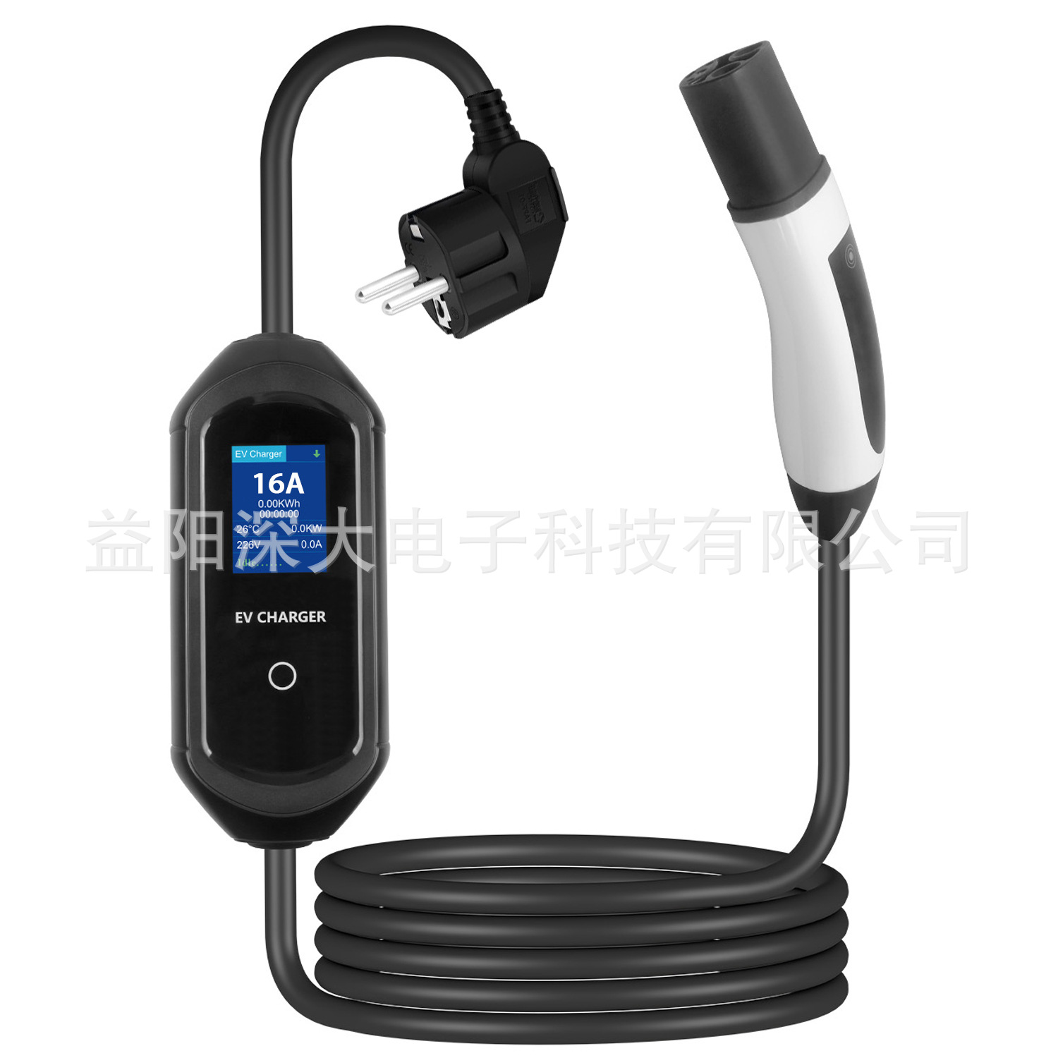 工厂批发出口新能源汽车充电桩特斯拉便携式家用交流充电枪套装