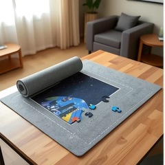 工場直販パズル専用ブランケットセットパズルマット収納ブランケットフェルトフロアマットカーペットパズルピース収納トレイ