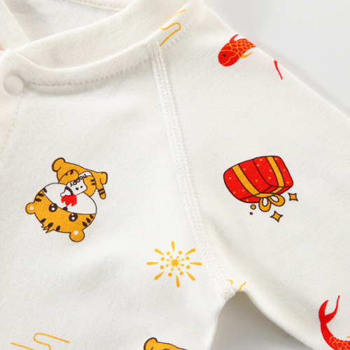 Spring Baby All-in-One Suit Pure Cotton Grade A Summer Baby Girl Pajamas Newborn Clothes Boy Crawling Suit Autumn Boneless