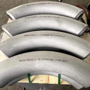 ���P䓏��^�ܼ�S30408�S�ҹ��� DN150x30mm3D�o�p���к��ӏ��^