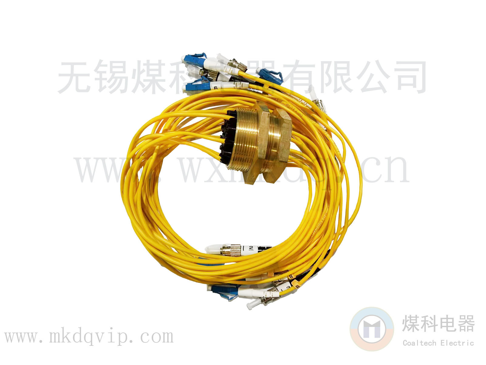 JZ10-G系列隔爆型光缆穿墙端子