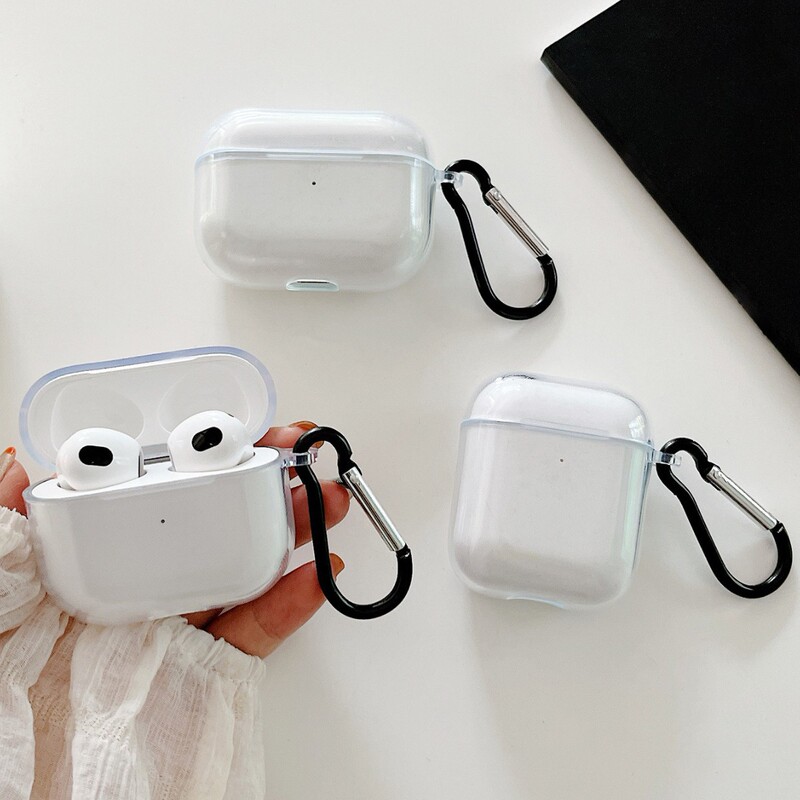 Transparent Earphone Case for Apple AirPods 4 Bluetooth Earphones, Transparent Buds4Pro, Samsung Transparent Earphone Case