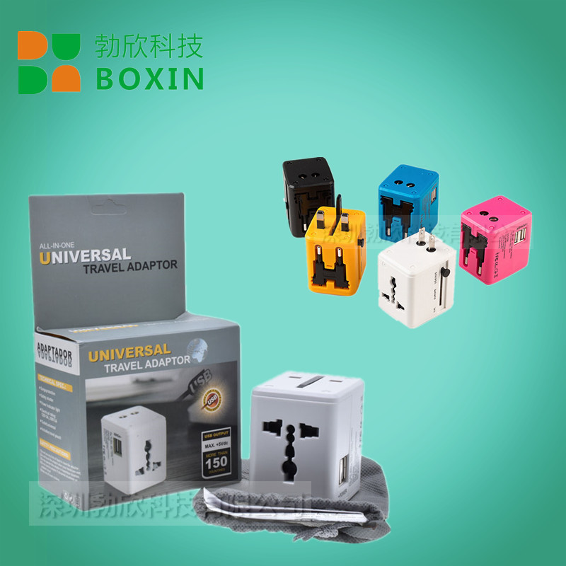 Global Conversion Plug USB Charging Adapter Universal Socket International Power Supply Dubai Egypt Greek Multi-Function
