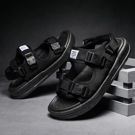 Sandals men's summer  new trend anti-sweat leisure sports driving and outdoor beach shoes men's sandals and slippers