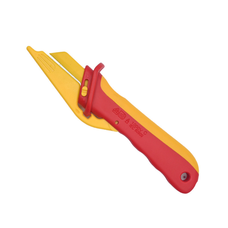Cuchillo eléctrico aislante de plástico aislante VDE IEC60900 resistente a alta tensión 1000V antimagnético