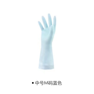 Invierno impermeable guantes calientes hogar espesado látex lavandería limpieza del hogar forro polar antideslizante lavavajillas guantes