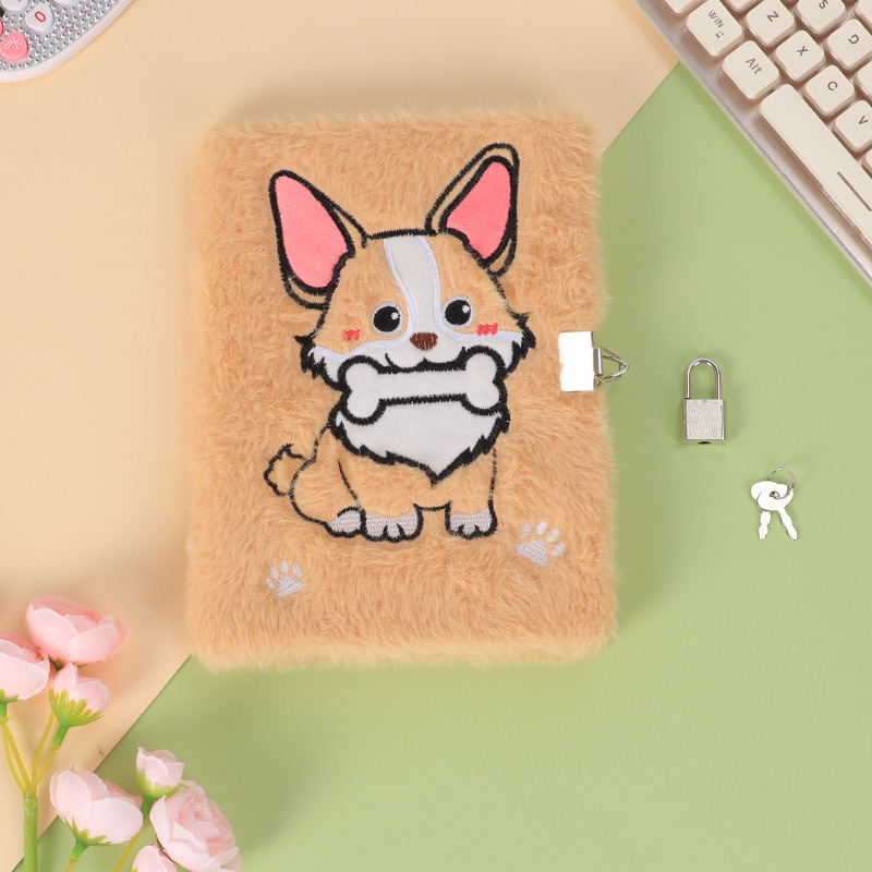 Amazon suministro directo A5 libro de peluche lindo animal estilo caliente cuaderno creativo nuevo estudiante papelería fábrica al por mayor