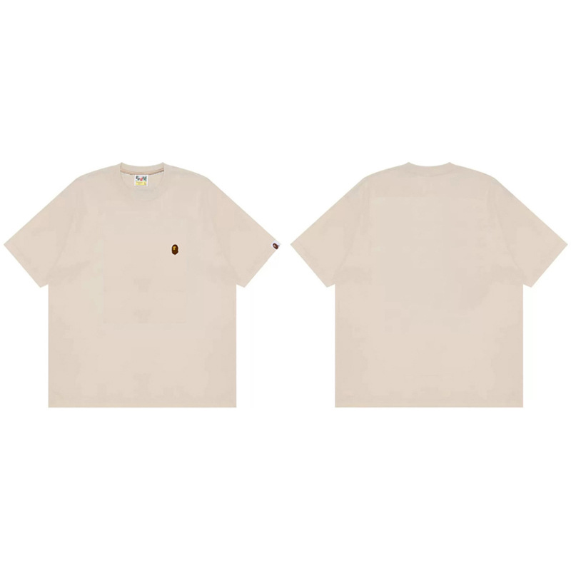 クロスボーダー卸売潮ブランド BAPE エイプヘッド半袖シャークトップ T シャツ供給 240 グラム半袖