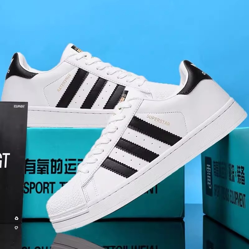 Three-Stripe Shell-Toe Men's Shoes, Three-Leaf Gold Label Shell Shoes, Women's Korean Student Couple's White Shoes, Versatile Sneakers, Putian Three-Stripe Shell-Toe Men's Shoes, Three-Leaf Gold Label Shell Shoes, Women's Korean Student Couple's White Shoes, Versatile Sneakers, Putian