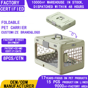 Air and pet Travel Airline Compliant Dog or cat Crate