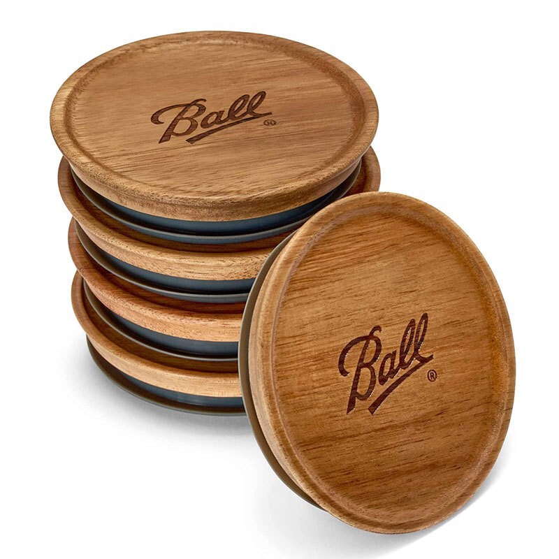 Acacia Mason Jar Acacia Mason All-inclusive Silicone Wooden Lid Mason Jar Storage Jar Wooden Lid New Mason Storage Lid Acacia Mason Jar Acacia Mason All-inclusive Silicone Wooden Lid Mason Jar Storage Jar Wooden Lid New Mason Storage Lid