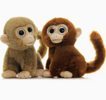 可爱小猴子毛绒玩具金丝猴公仔大眼猴玩偶摆件布娃娃儿童礼物