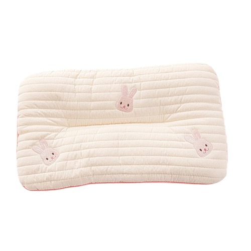 INS New Style Cotton Filled Embroidered Children's Pillow Breathable Sweat-Absorbent Shaping Pillow Kindergarten Baby Nap Pillow