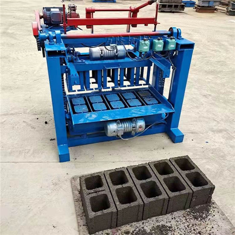 小型免烧水泥砖制砖机空心水泥小型砌砖机家用混凝土免烧砖机