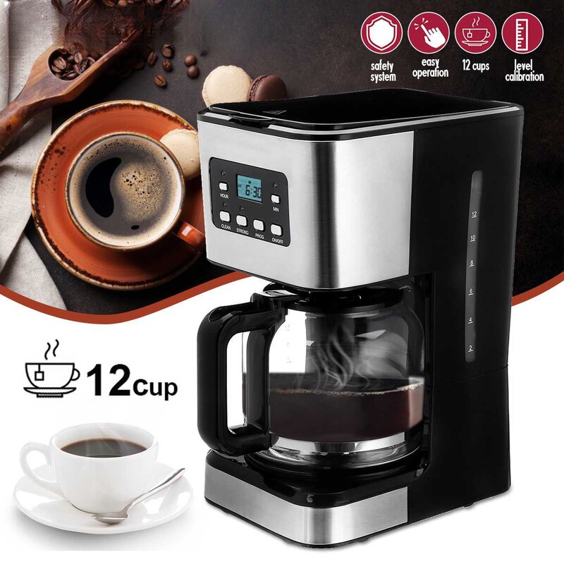 110V cross-border foreign trade generation coffee machine household automatic American drip coffee machine tea 110V cross-border foreign trade generation coffee machine household automatic American drip coffee machine tea