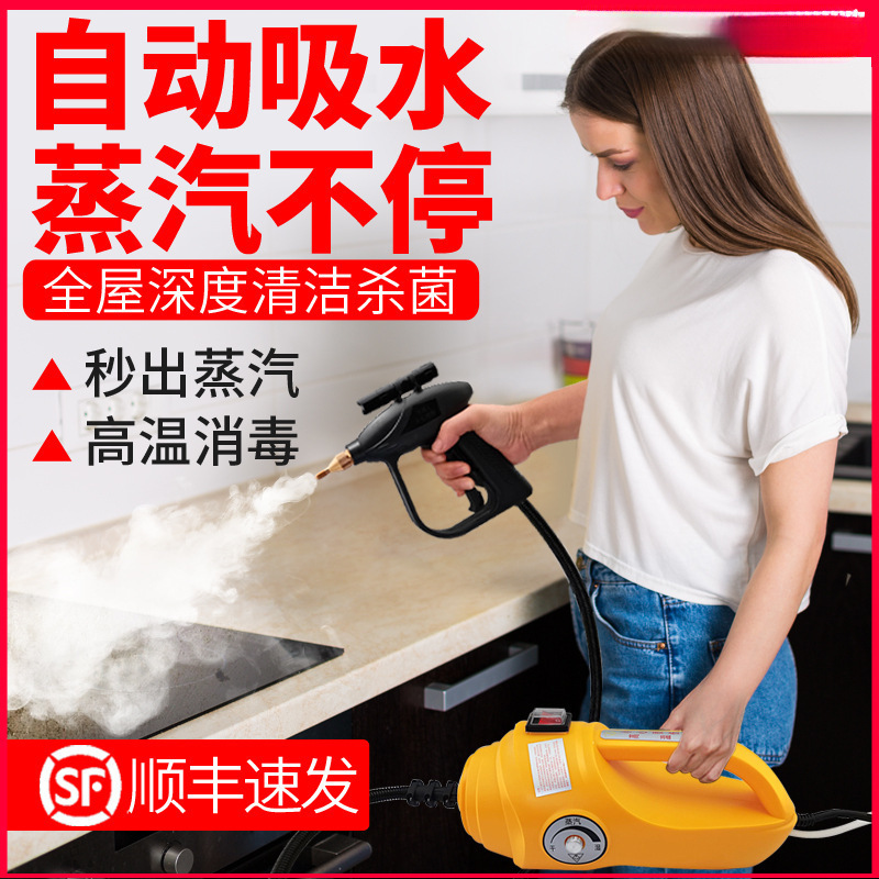 High Temperature and High Pressure Steam Cleaner Household Cleaning Kitchen Air Conditioner Range Hood Sofa Home Appliance Car Washing Machine