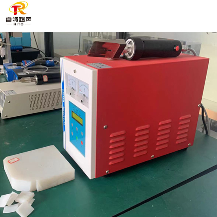 橡胶超声波手持切割机35K900W塑胶切割设备光滑平整刀头加工