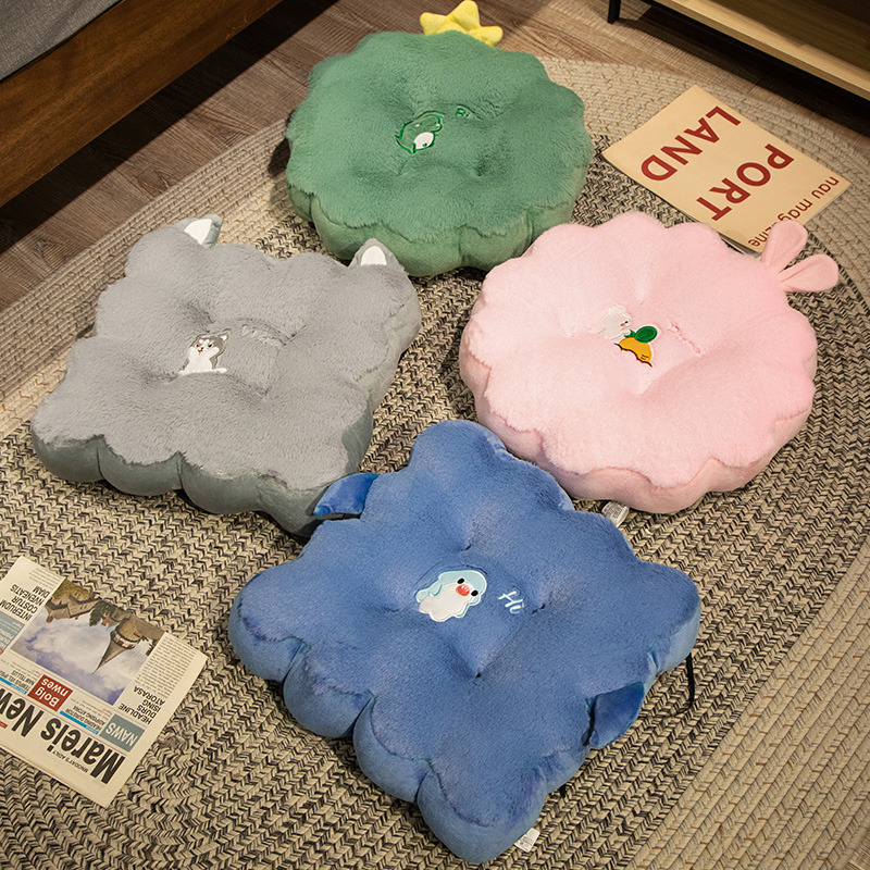 Silla de asiento de cojín, asiento de automóvil, cojín de playa, almohadilla de masa, terraza de tatami flotante, ventana, silla de pelo perezosa para estudiantes