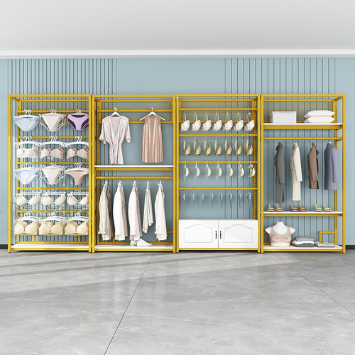 UG73 underwear shelf display rack clothing store display cabinet shop light luxury bra socks underwear display shelf drop