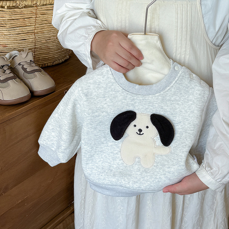 Gray fleece sweatshirt sq19076