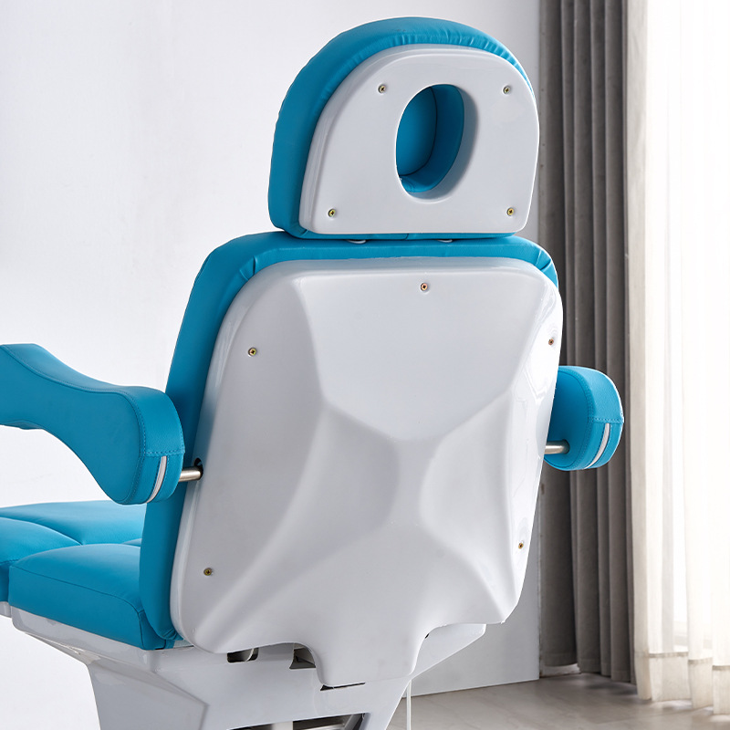 Cama de belleza eléctrica salón de belleza masaje especial cuerpo tatuaje bordado cama plegable micro inyección de plástico cama elevación automática
