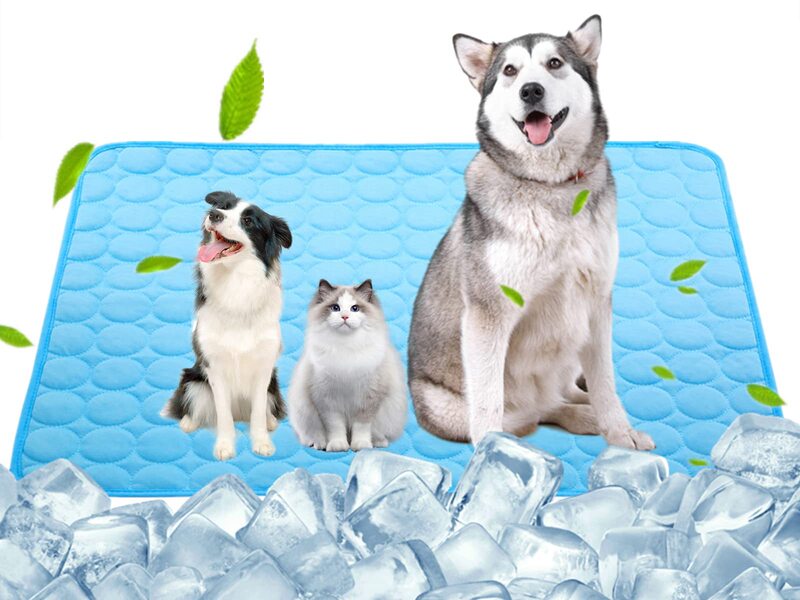 Dog Self-cooling Pad Pet Washable Cooling Pad Blanket Sleeping Dog Pad Ice Silk Sleeping Pad