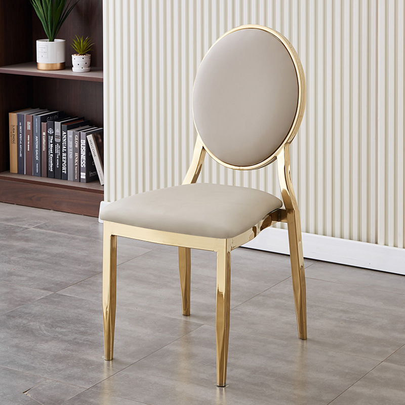 Mesa y silla de comedor multifuncional moderna simple boda gran reunión banquete silla de respaldo mesa y silla de comedor de hotel familiar