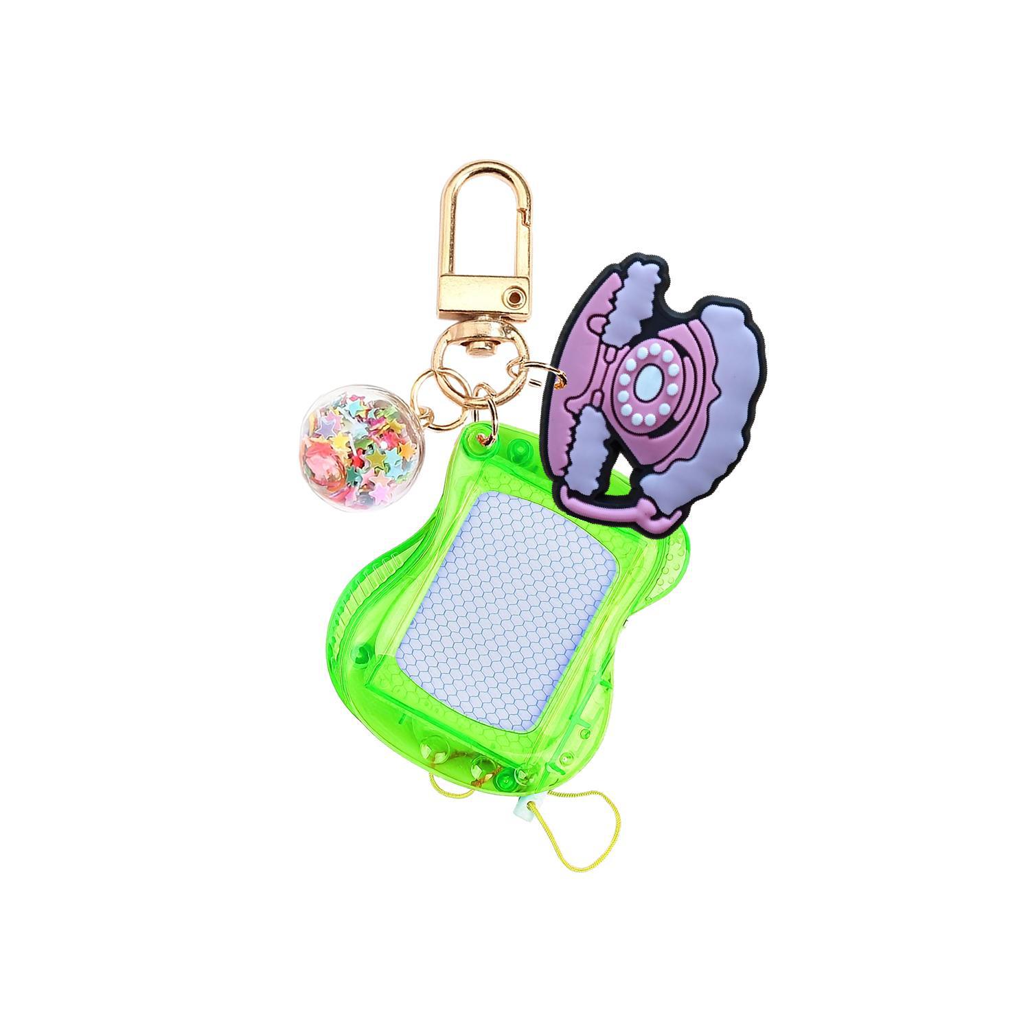 Keychain transfronterizo tablero de escritura magnético Xiyin creativo accesorios de dibujos animados tablero de dibujo tablero de escritura infantil puzzle infantil