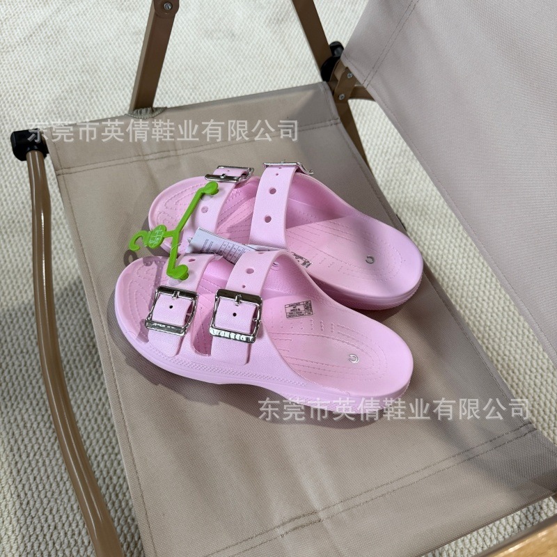 粉银色自在凉鞋 / W5-35码