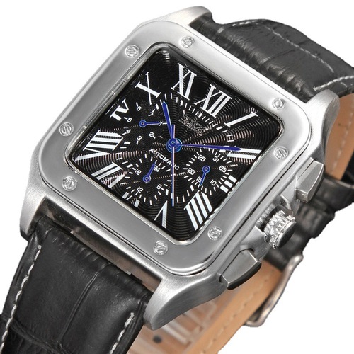 Factory Direct Sale JARGAR Calendar Week Hour Flywheel Fashion Men's Automatic Mechanical Watch Men's One Piece Dropshipping